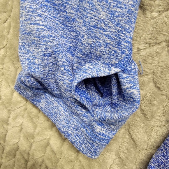 Nike Element Running Long Sleeve Half Zip Pullover Men's Large Blue Thumbholes - Picture 9 of 11